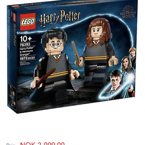 Harry Potter og hermine lego