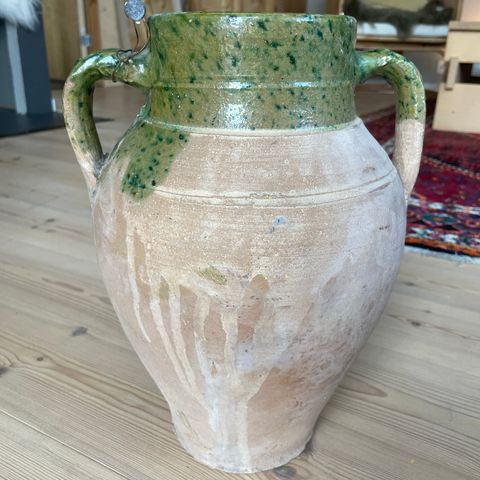 Antikk terracottakrukke/vase