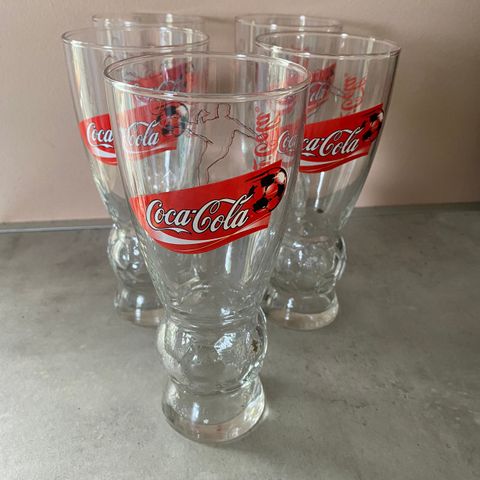 Coca cola Fotball glass