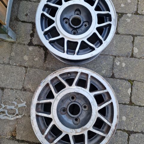 2 stk Snowflakefelger 4x100 selges