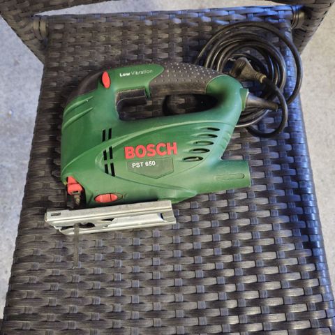 Bosch pst 650 stikksag selges billig