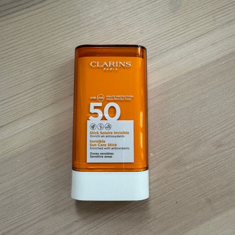 Clarins sun care stick