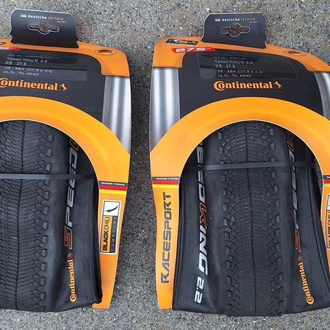 Continental Speed King II 27.5" dekk (2 stk)