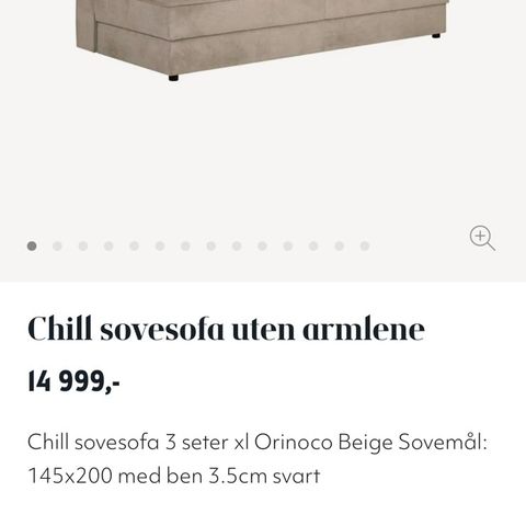 Chill sovesofa