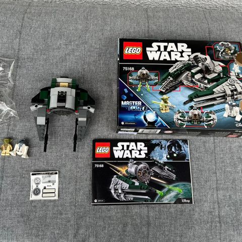 Lego Star Wars 75168 Yoda’s Jedi Starfighter helt ny!