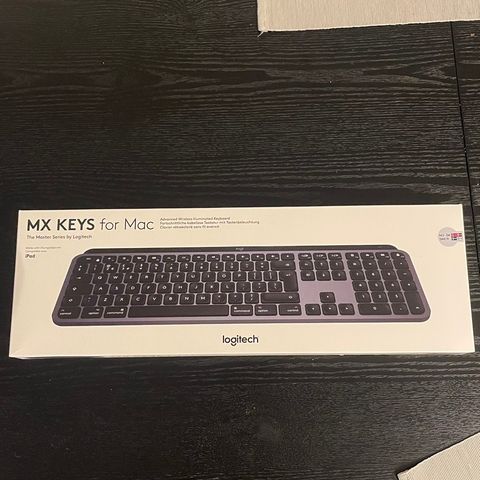 logitech MX Keys tastatur for Mac