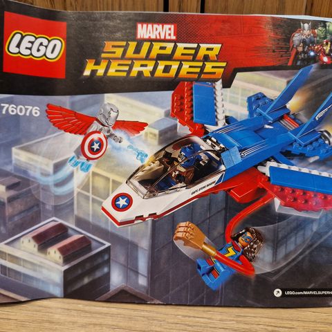 Lego 76076 Super Heroes Captain America