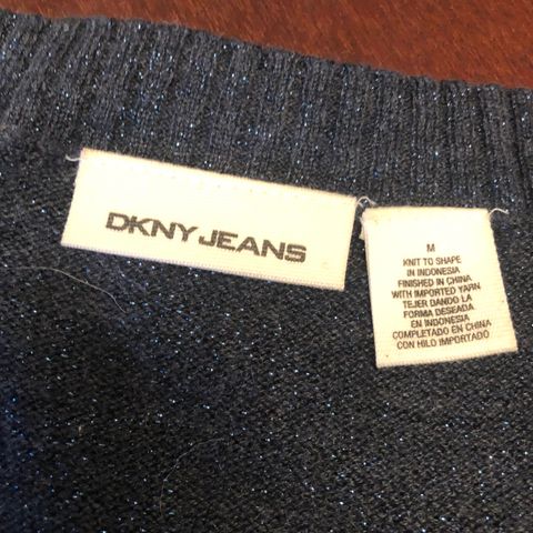 Dkny navy kjole