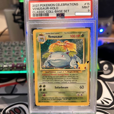 Venusaur #15 Pokemon Celebrations PSA 9