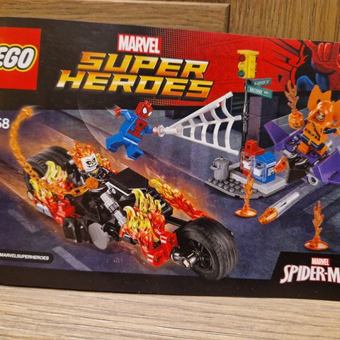 LEGO Marvel Super Heroes 76058 Spider-Man og Ghost Rider slår seg sammen