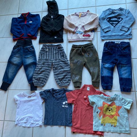 Klespakkke str 86 fra bl.a.HH,Gymboree,Nova Star,Alba baby,Name it,F&F,Next