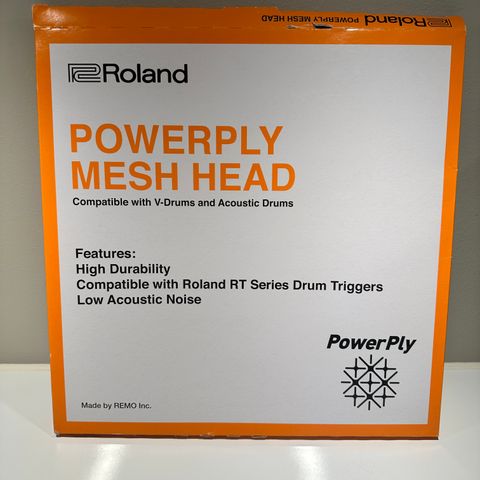 Roland Mesh Heads - 13" og 10" Powerply & Drums