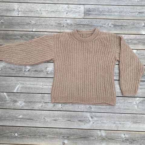 Strikket genser str S/M (September Sweater Petite Knit)