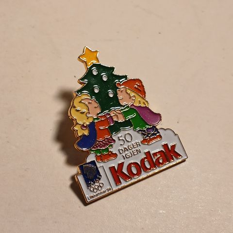 Kodak - 50 dager igjen - Lillehammer - Pins