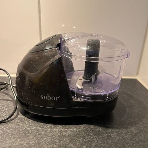 Sabor Select mini chopper 0,35L svart/blank