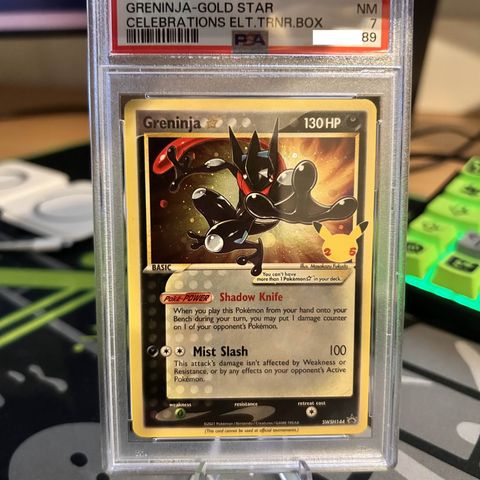 Greninja #SWSH144 Pokemon Celebrations PSA 7