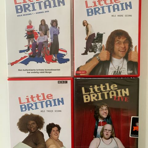 Little Britain DVD samling (norsk tekst)