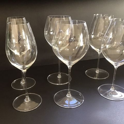 *Reservert* Vinglass fra Riedels serie Performance, totalt 6 glass