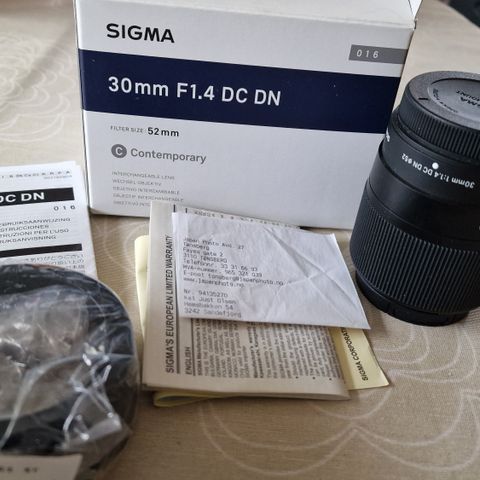 Sigma 30mm f/1.4 DC DN Contemporary for Fujifilm X