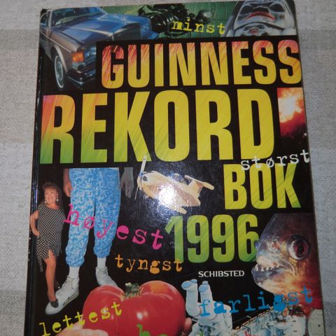 Guinness  rekordbok 1996