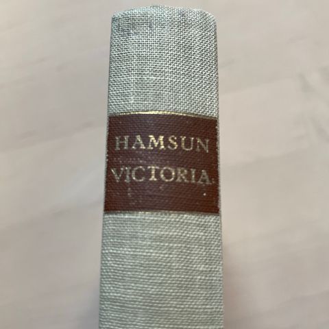 Hamsun «Victoria» - ill Stenstadvold 1959