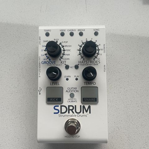 Digitech SDRUM Strummable Drums