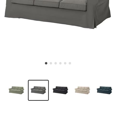 IKEA Ektorp (2 stk sofaer) - 3 seter