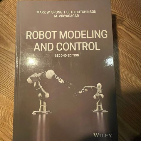 Robot modeling and control