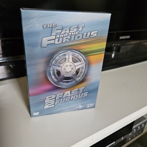 The fast and the furious DVD samleboks