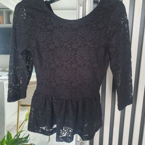 blondebluse topp bluse Bik Bok 36 s 34 xs Ny!