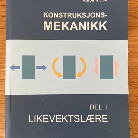 Pensumbøker: Konstruksjonsmekanikk del 1 og 2