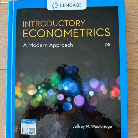 Introductory Econometrics - A Modern Approach