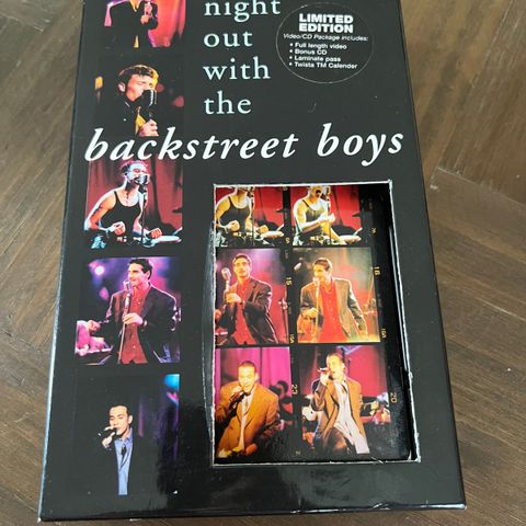 A night out with the Backstreet Boys VHS