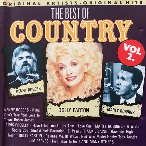 Various – The Best Of Country Vol. 2, 1988