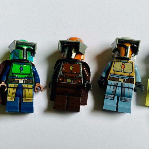 Star Wars LEGOfigurer til salgs.