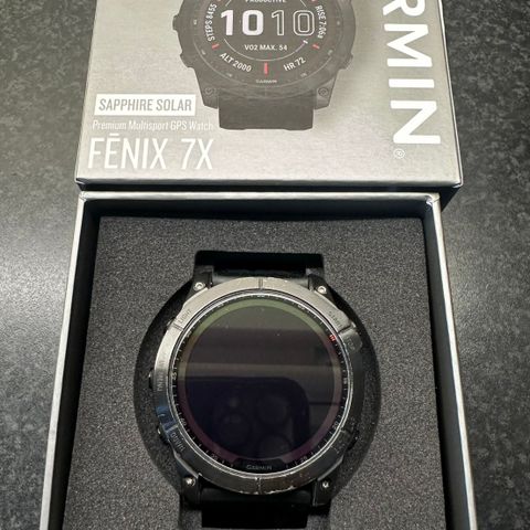 Garmin Fenix 7X Sapphire Solar Edition