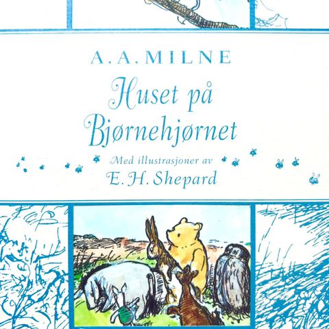 Huset på bjørnehjørnet. Ole Brumm. Barnebøker A. A. Milne, Shepard