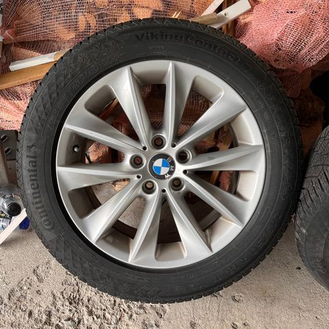 Komplett vinterhjulpakke 245/50 18 til BMW X3 F25