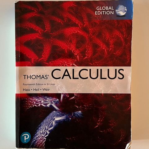 Thomas’ Calculus 14th edition, Global Edition