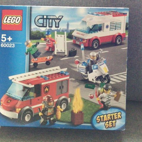 Lego city starter set.