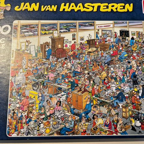 Puslespill fra Jan Van Haasteren,  The Antique show