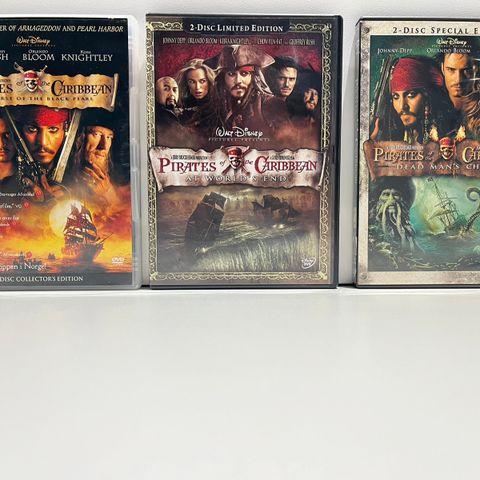 Pirates of the Caribbean DVD