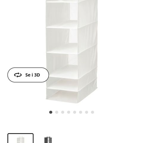 IKEA Skubb oppbevaring