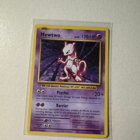 Mewtwo #51 Pokemon Evolutions