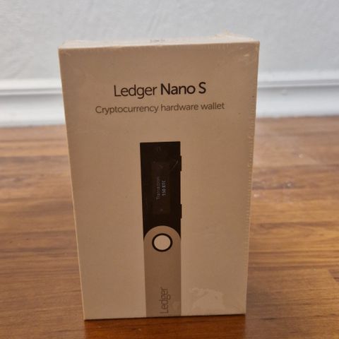 Ledger Nano S - uåpnet