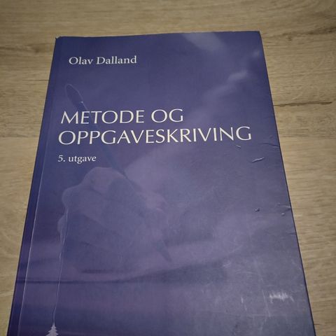 Metode- og oppgaveskriving