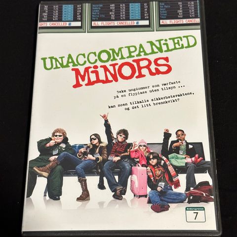 Unaccompanied Minors (DVD) Norsk Tekst