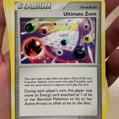 Pokemonkort ultimate zone stadium 91/99