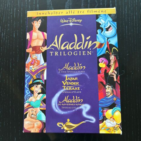 Aladdin DVD trilogien - Bambie spesialutgave