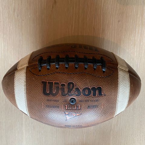 Wilson 2003 GST collegeate NCAA leather football